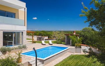 Brand new and modern villa with pool and sauna near Fažana