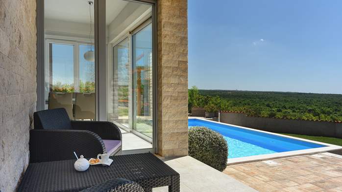 Brand new and modern villa with pool and sauna near Fažana, 12