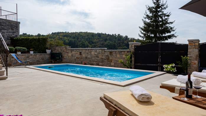 Charmante Villa mit beheizt Pool im Herzen von Istrien, 4