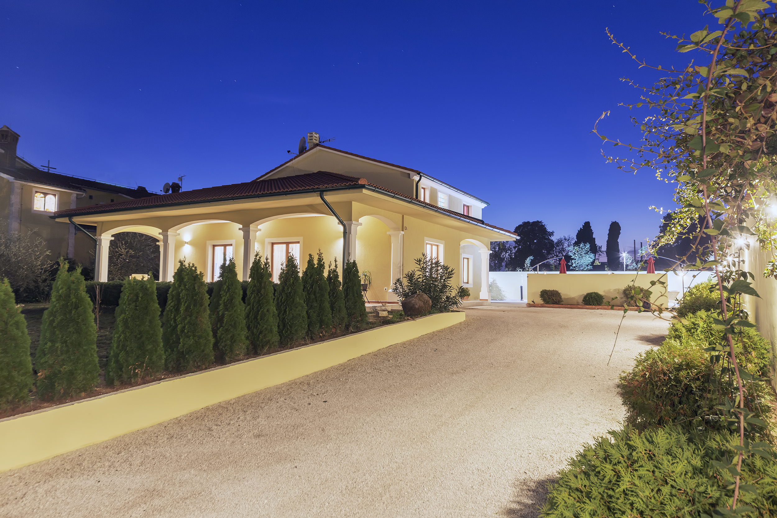 Villa vicino a Dignano, con piscina privata, terrazza e barbecue