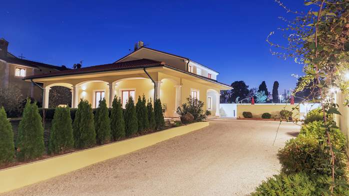 Villa vicino a Dignano, con piscina privata, terrazza e barbecue, 5