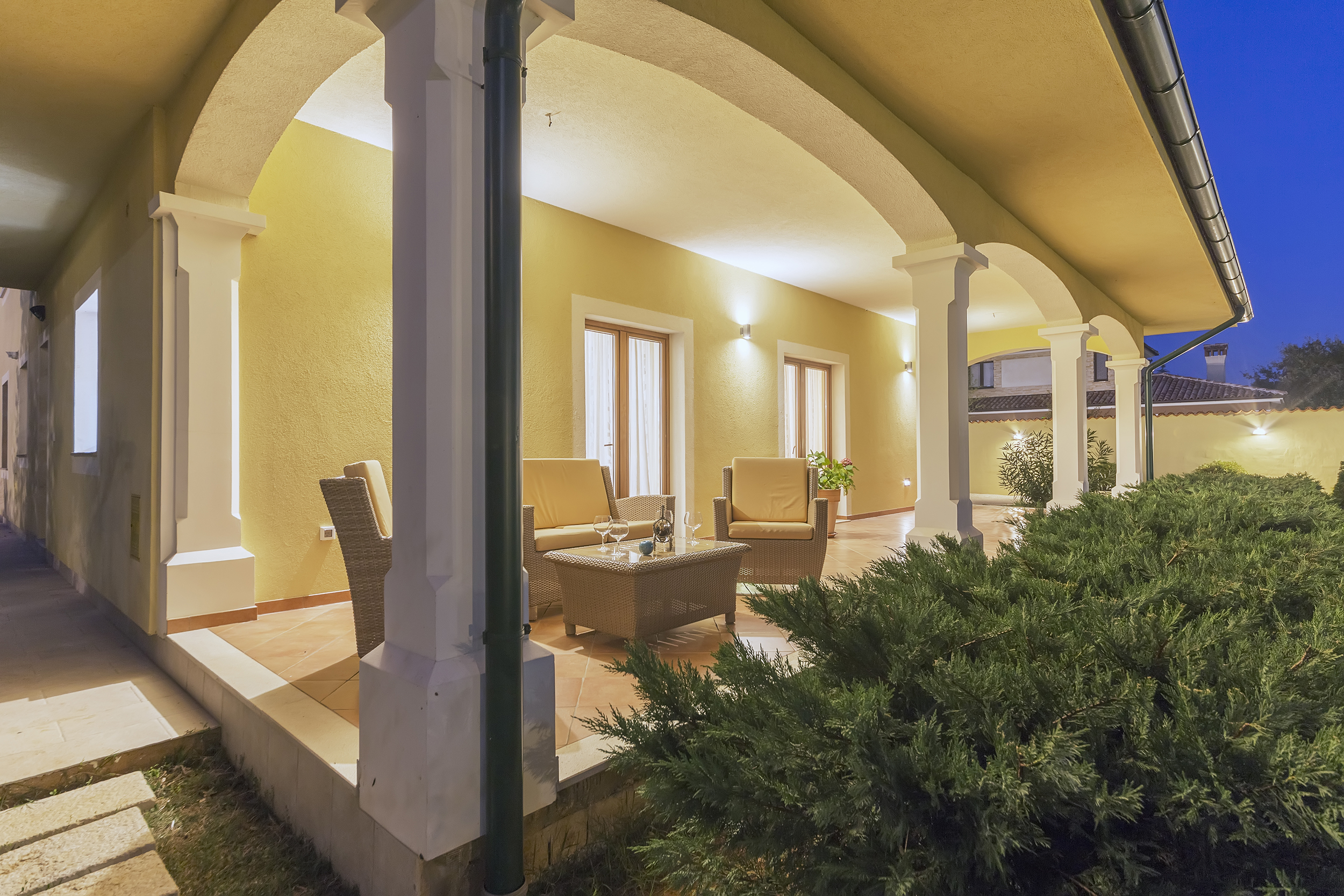 Villa vicino a Dignano, con piscina privata, terrazza e barbecue