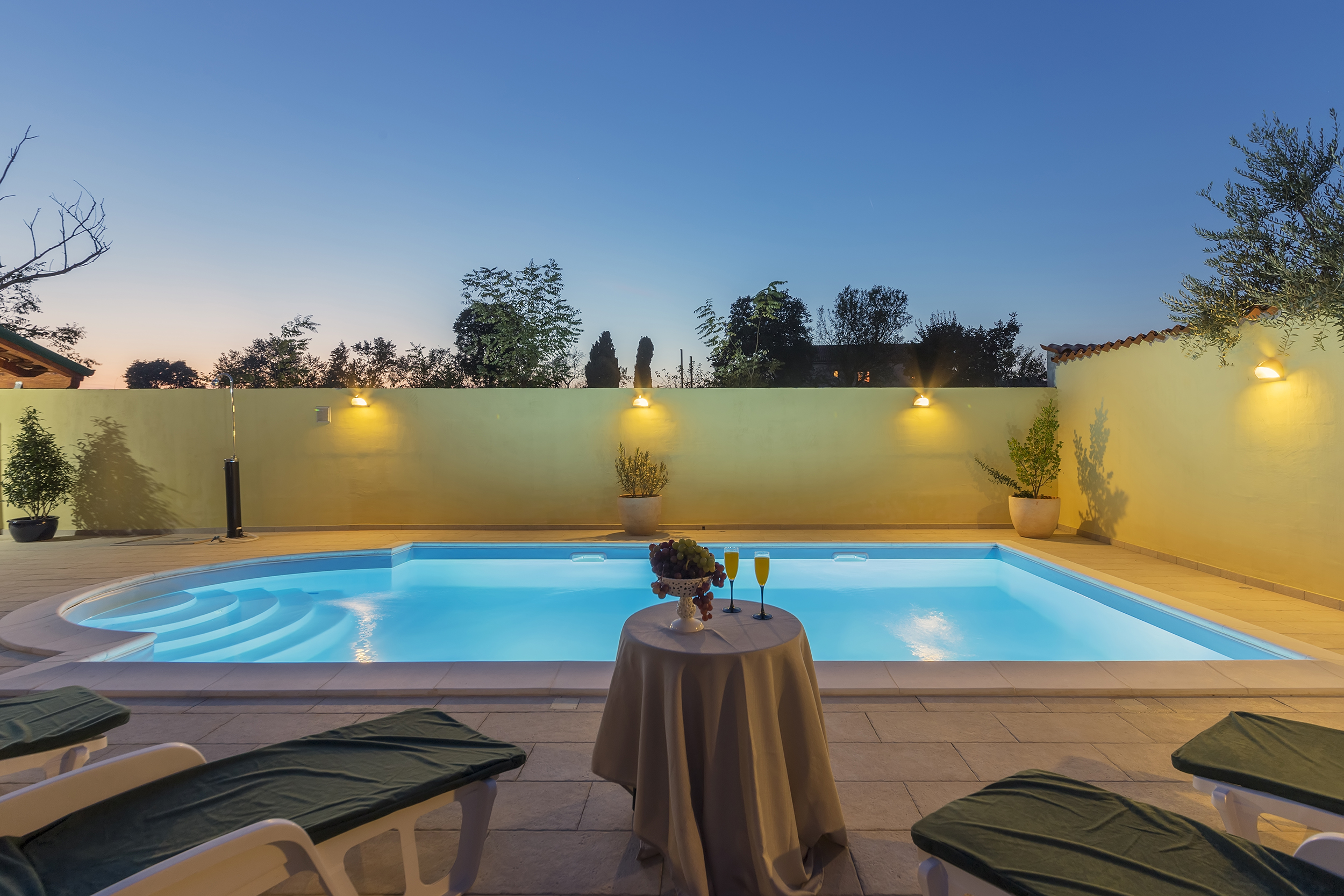 Villa vicino a Dignano, con piscina privata, terrazza e barbecue