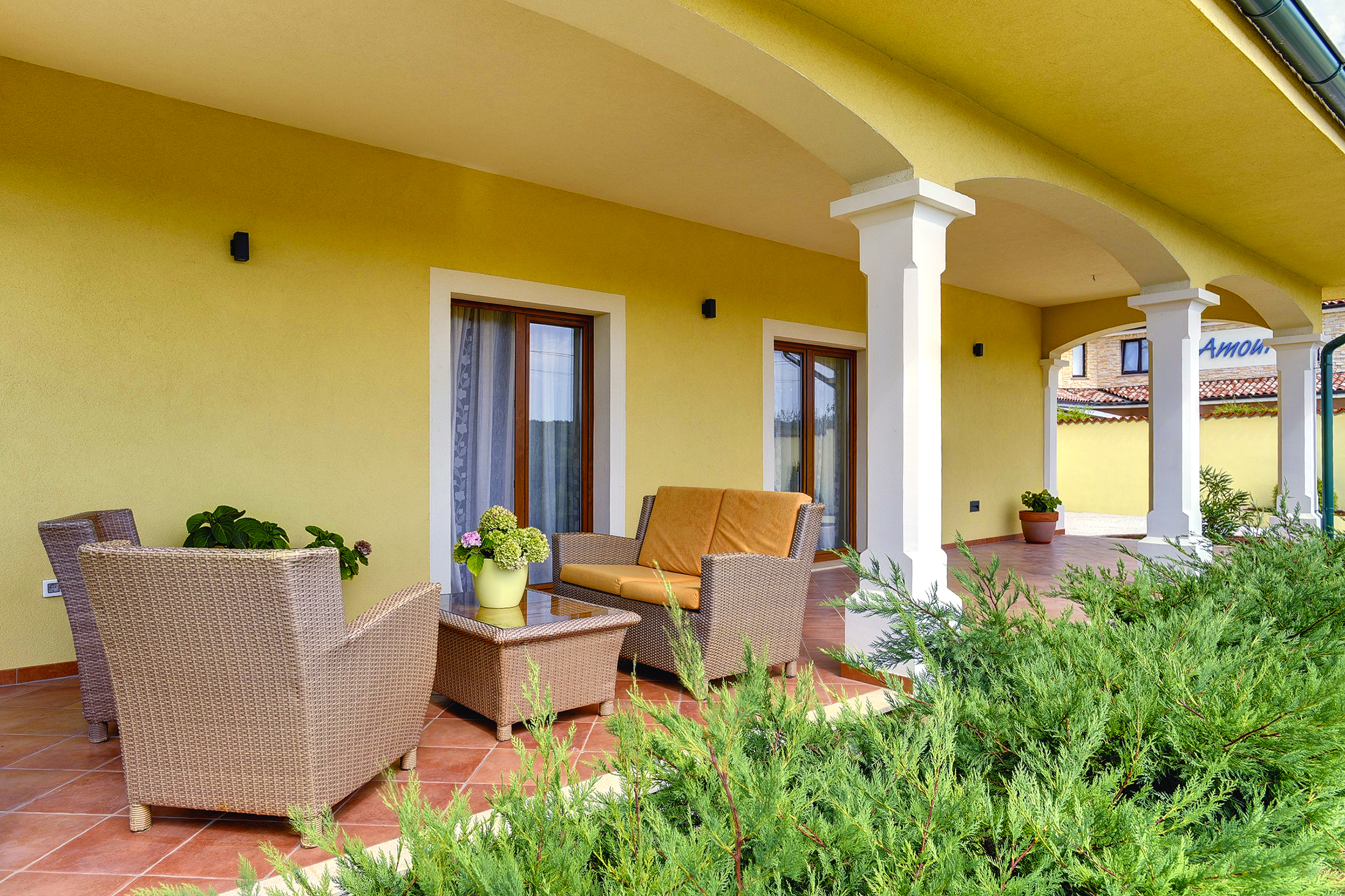 Villa vicino a Dignano, con piscina privata, terrazza e barbecue