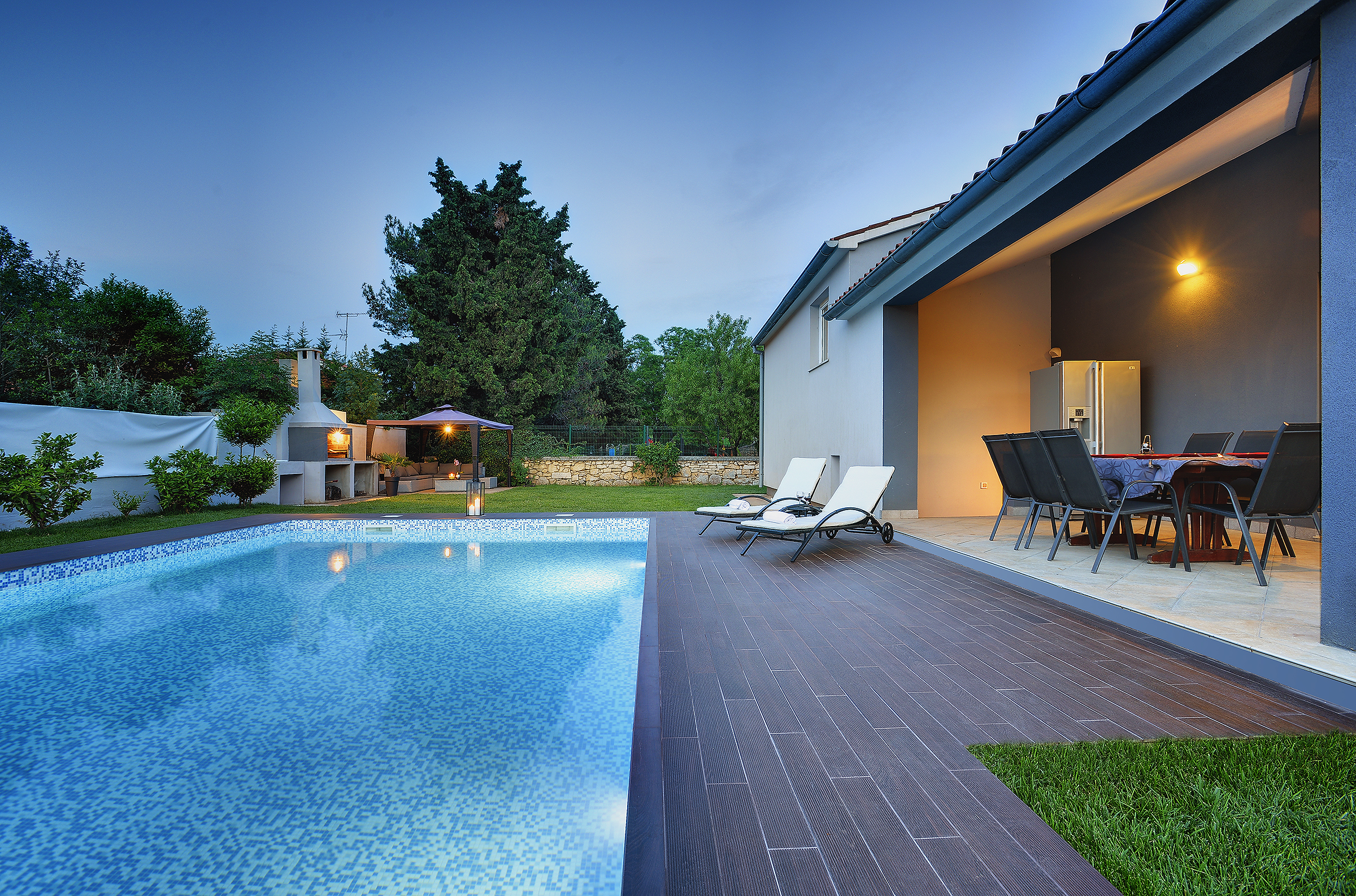 Splendida villa con piscina riscaldata, aria condizionata e WiFi