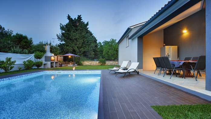 Splendida villa con piscina riscaldata, aria condizionata e WiFi, 2