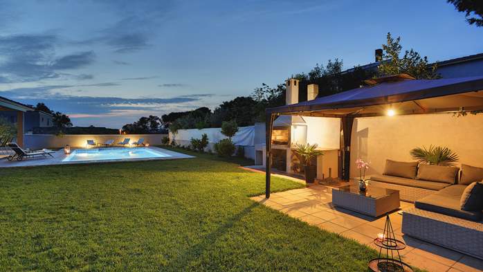 Splendida villa con piscina riscaldata, aria condizionata e WiFi, 4