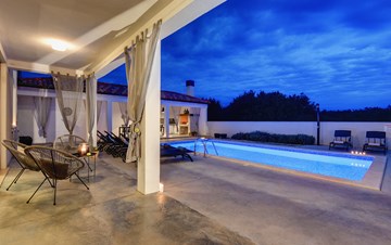 Graciously decorated two storey villa, with pool and terrace