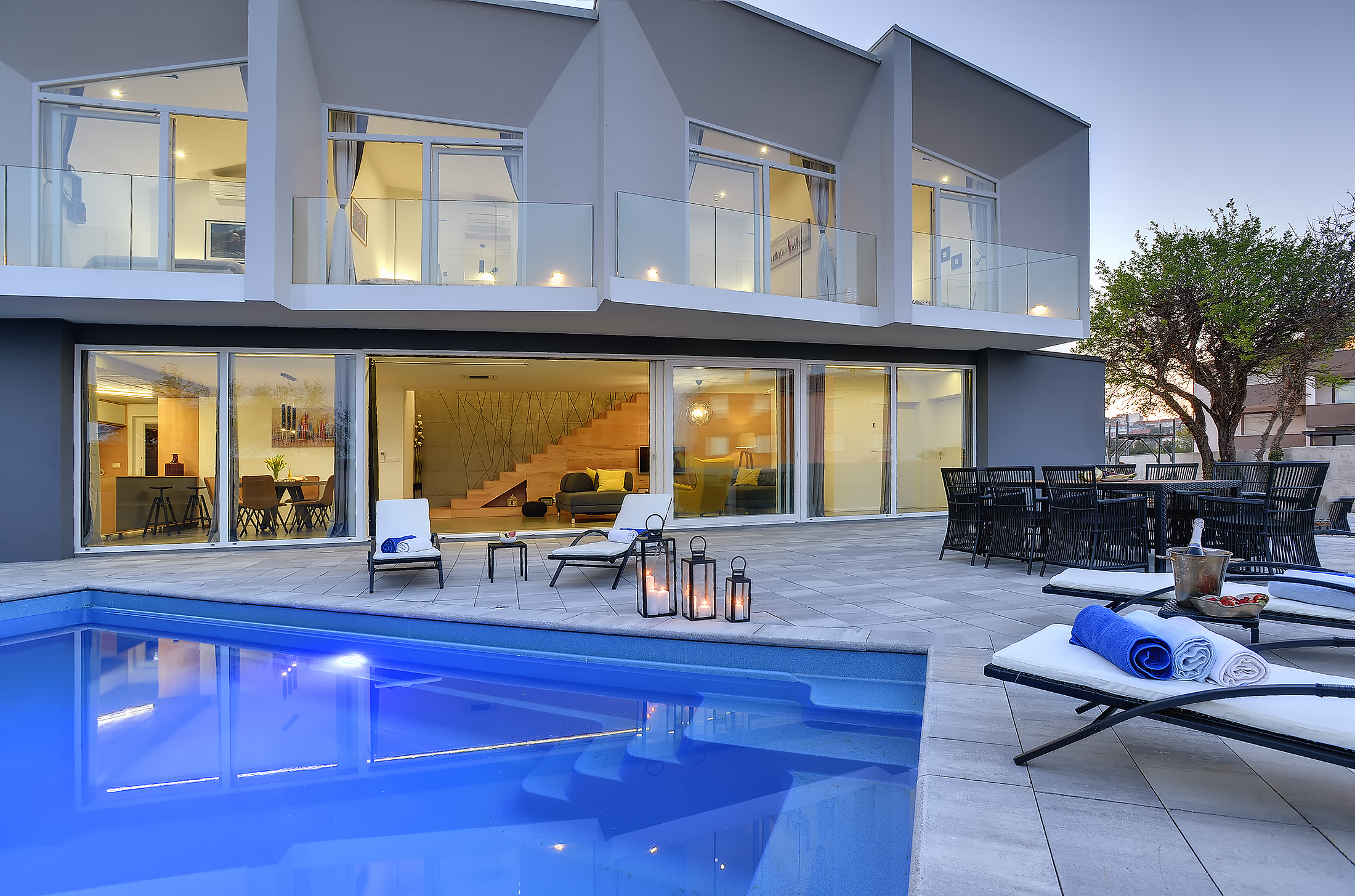 Wonderful newly built villa in Ližnjan, with private pool and BBQ