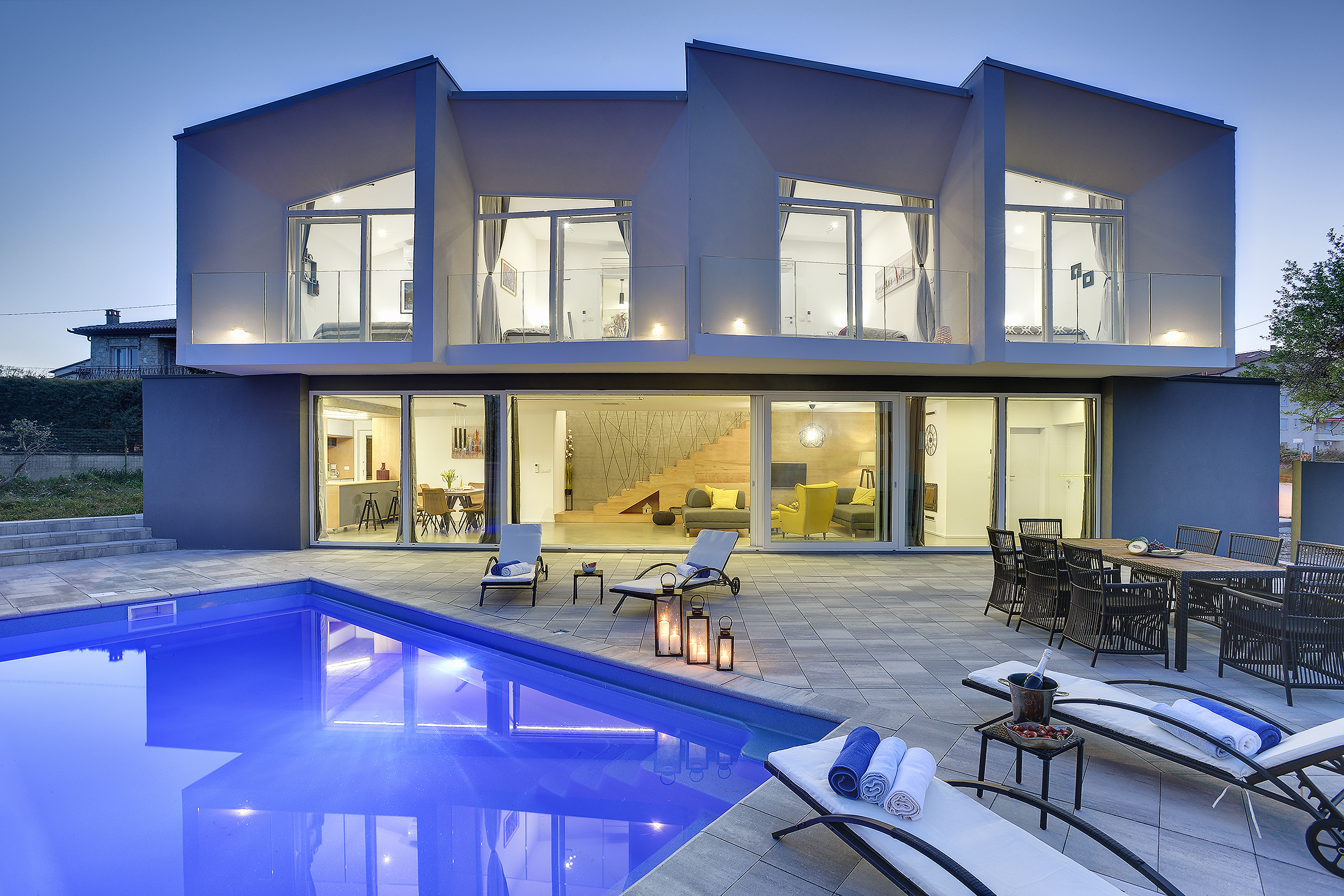 Wonderful newly built villa in Ližnjan, with private pool and BBQ