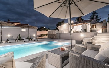 Villa with private pool offers privacy for families with children