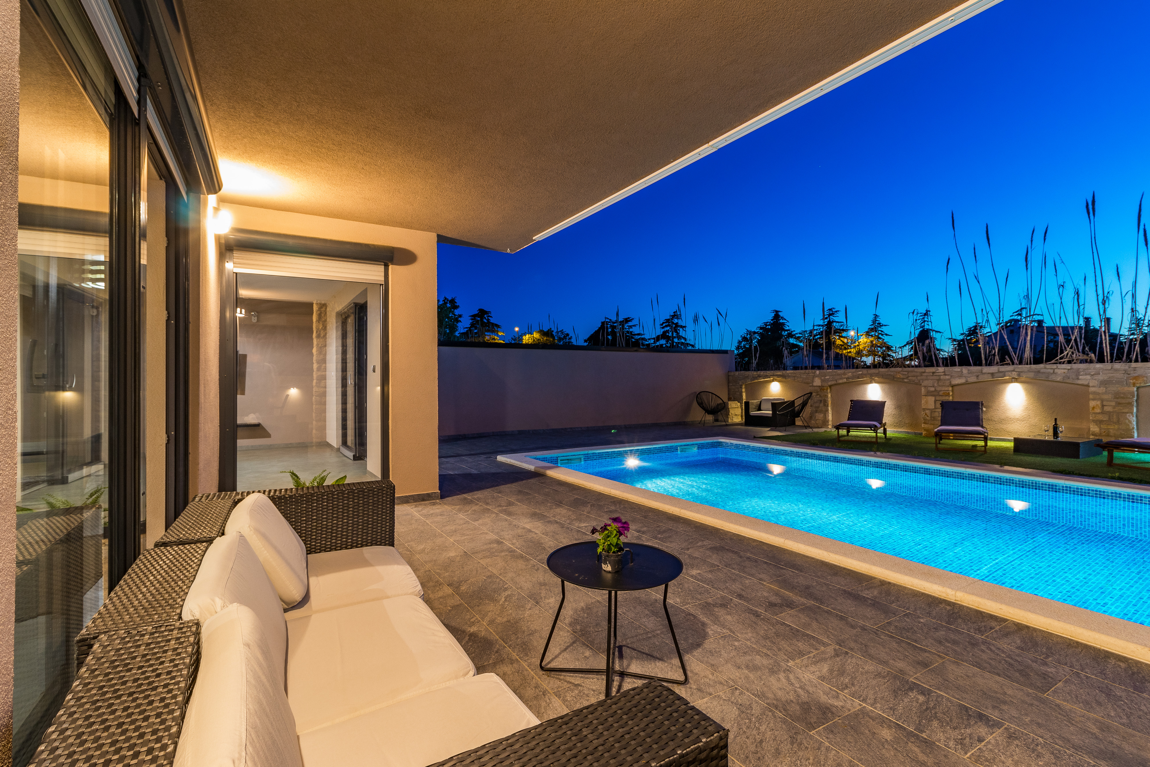 Unique, special villa in Valbandon with outdoor heated pool