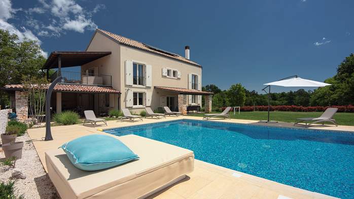 Beautiful villa with private swimming pool, gym and jacuzzi, 3