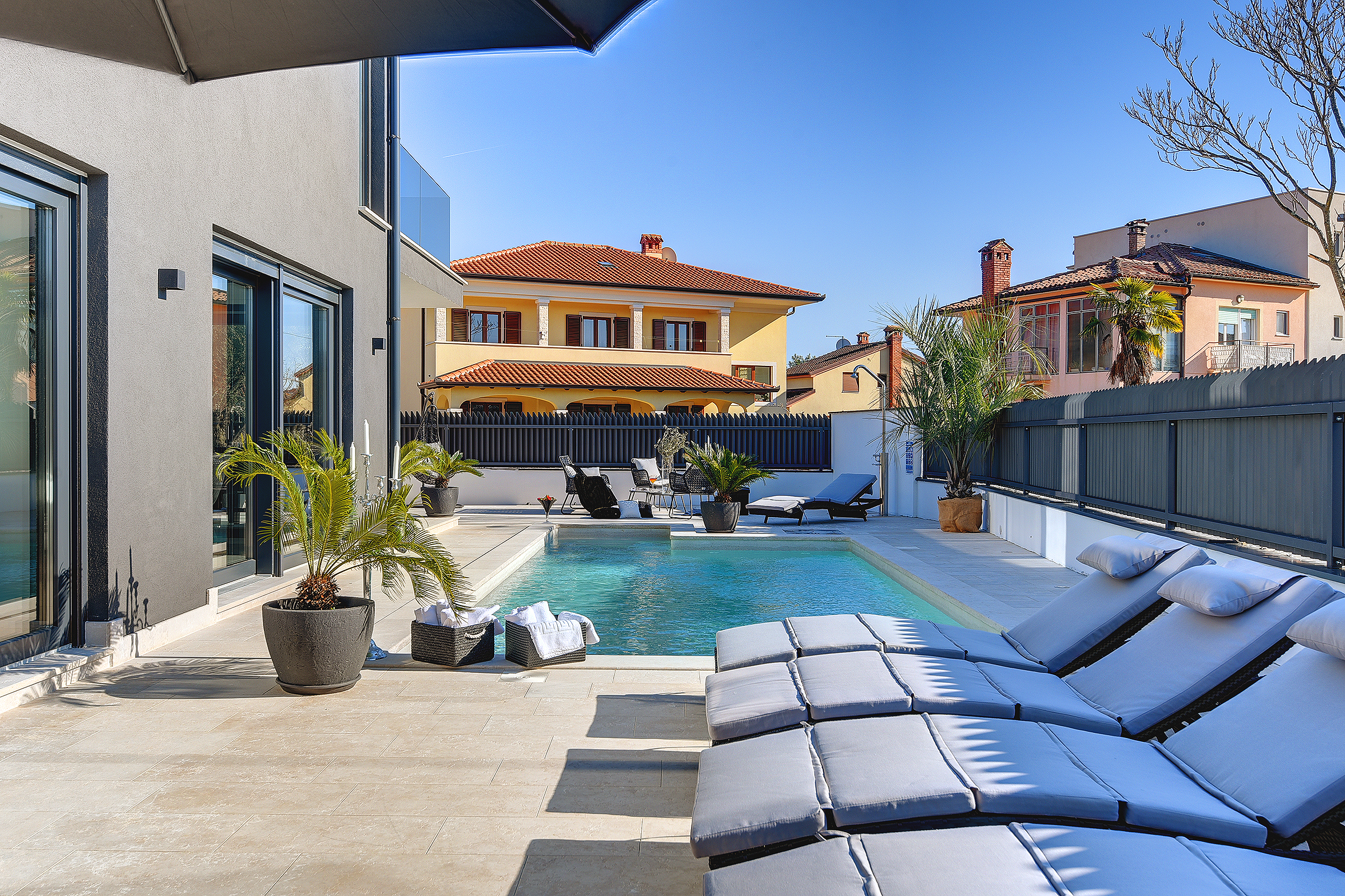 Attraktive Villa in Rovinj mit beheiztem Pool, Jacuzzi und Sauna