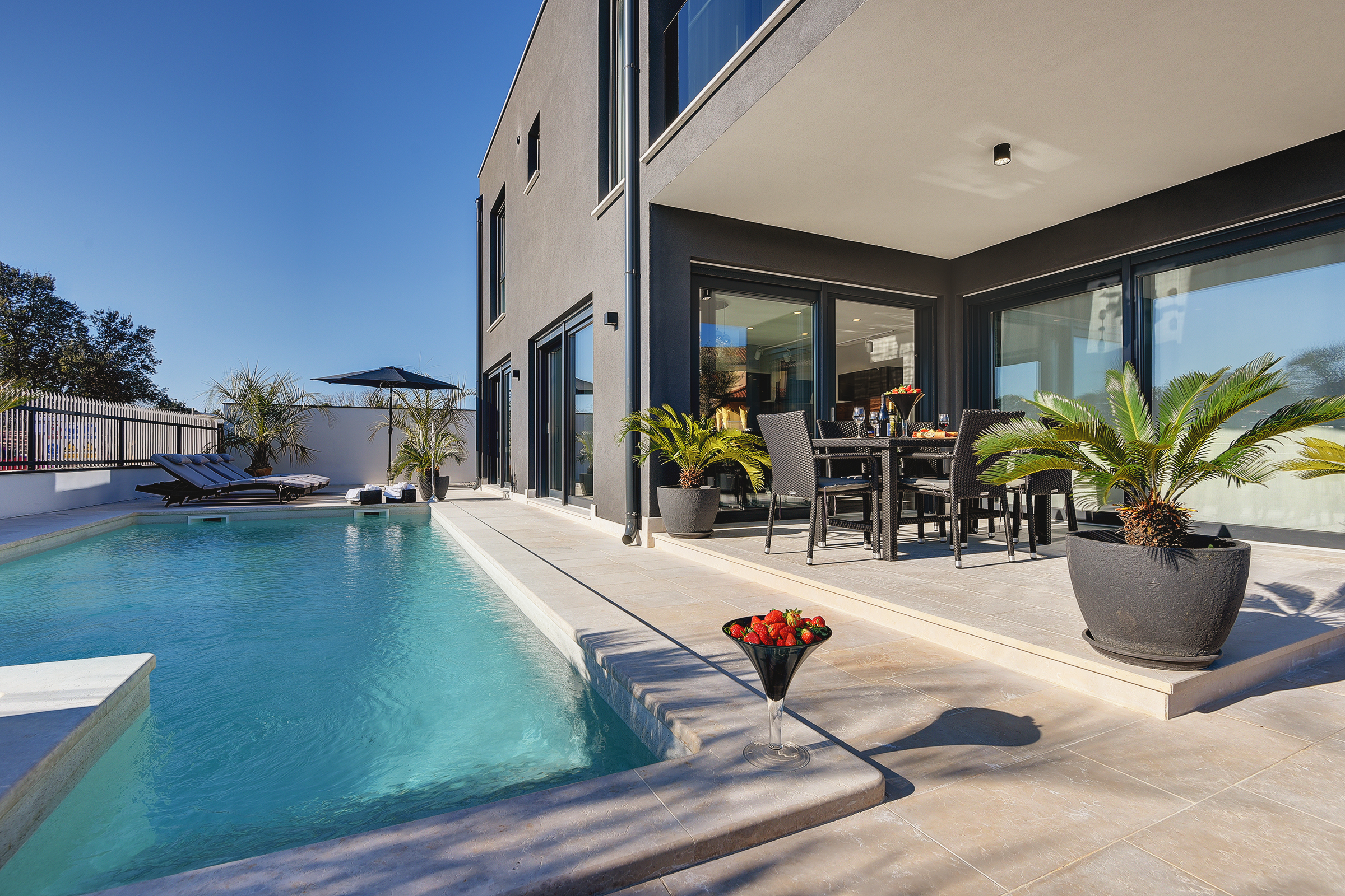 Attraktive Villa in Rovinj mit beheiztem Pool, Jacuzzi und Sauna