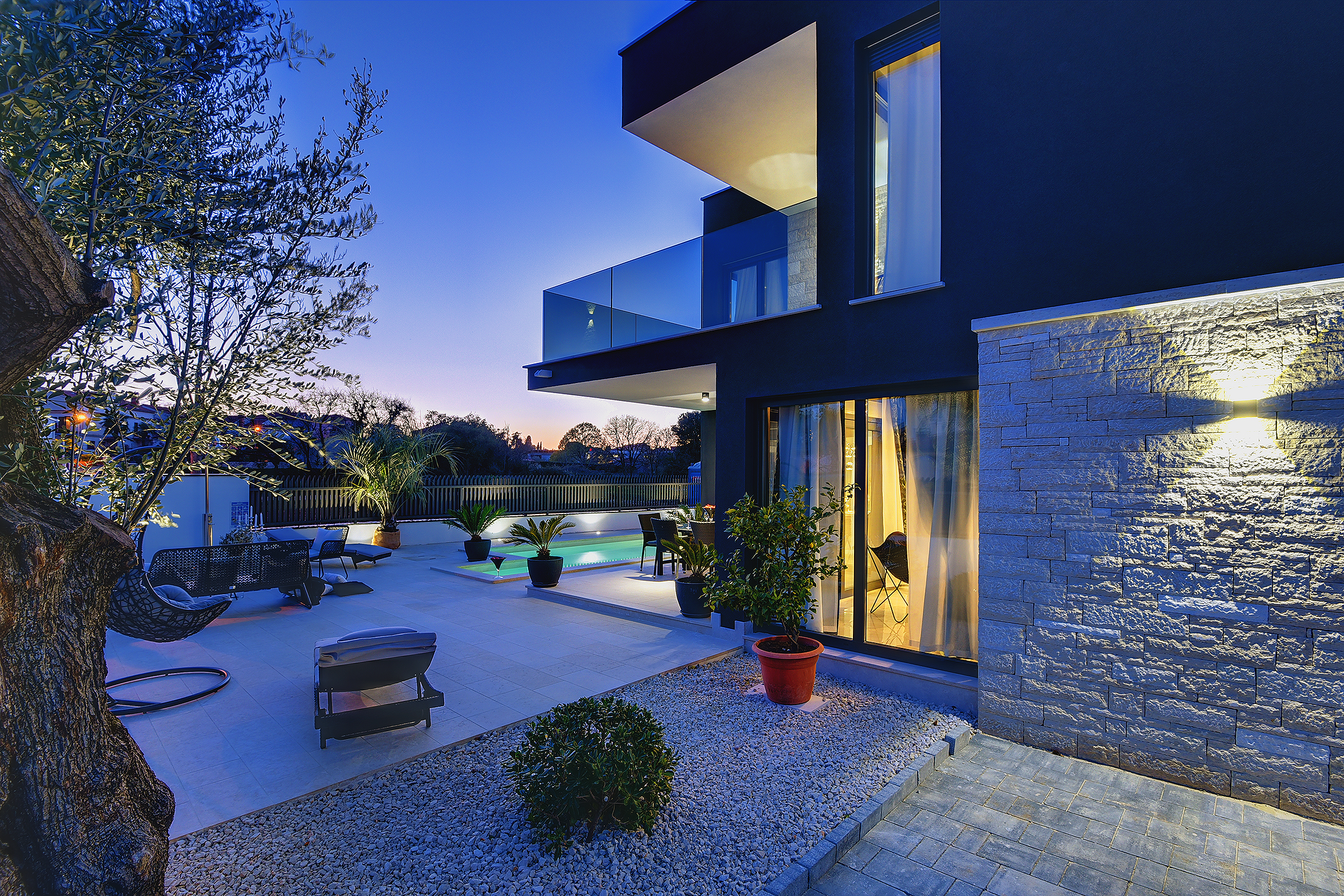 Attraktive Villa in Rovinj mit beheiztem Pool, Jacuzzi und Sauna