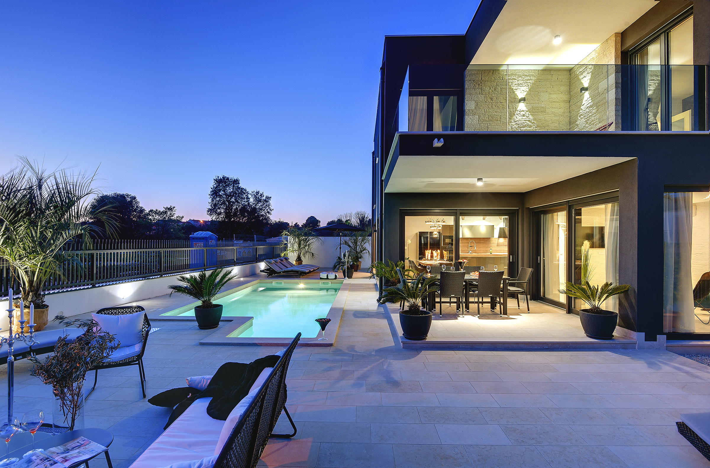 Attraktive Villa in Rovinj mit beheiztem Pool, Jacuzzi und Sauna