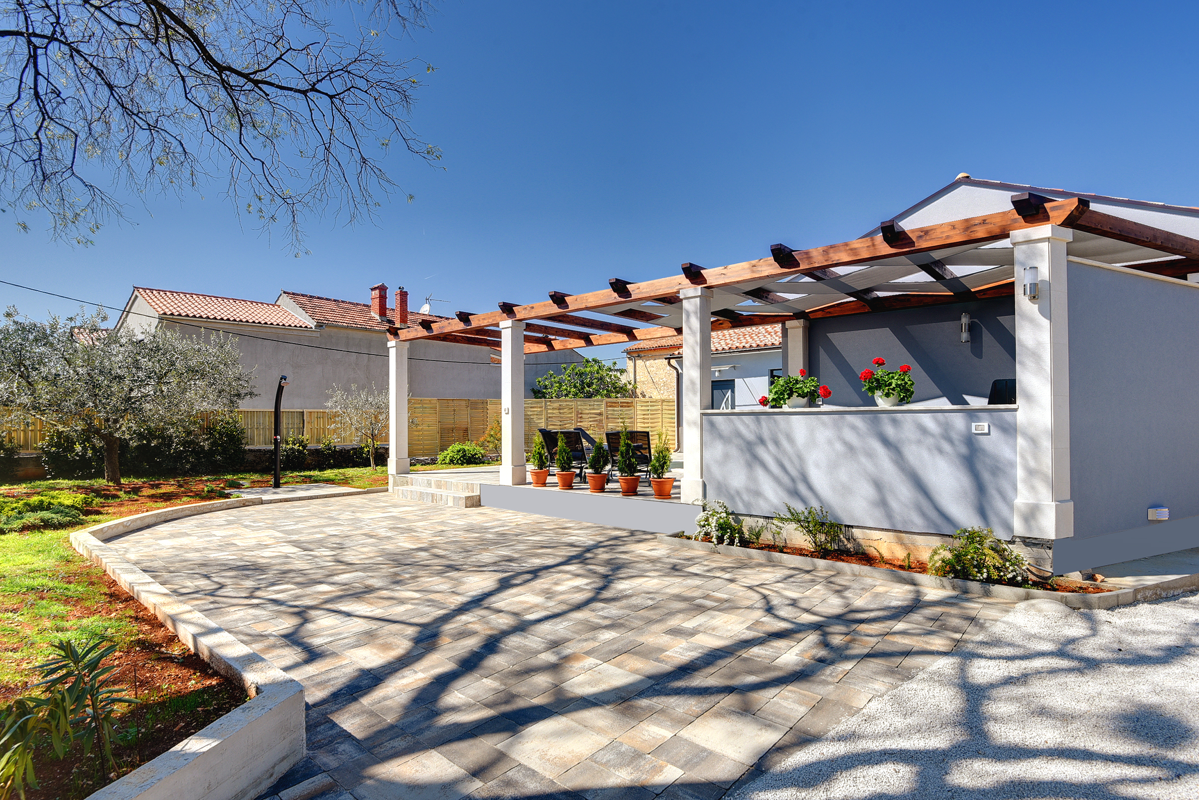 Villa in Galižana für 6 Personen, Pool, Sonnenterrasse, WLAN