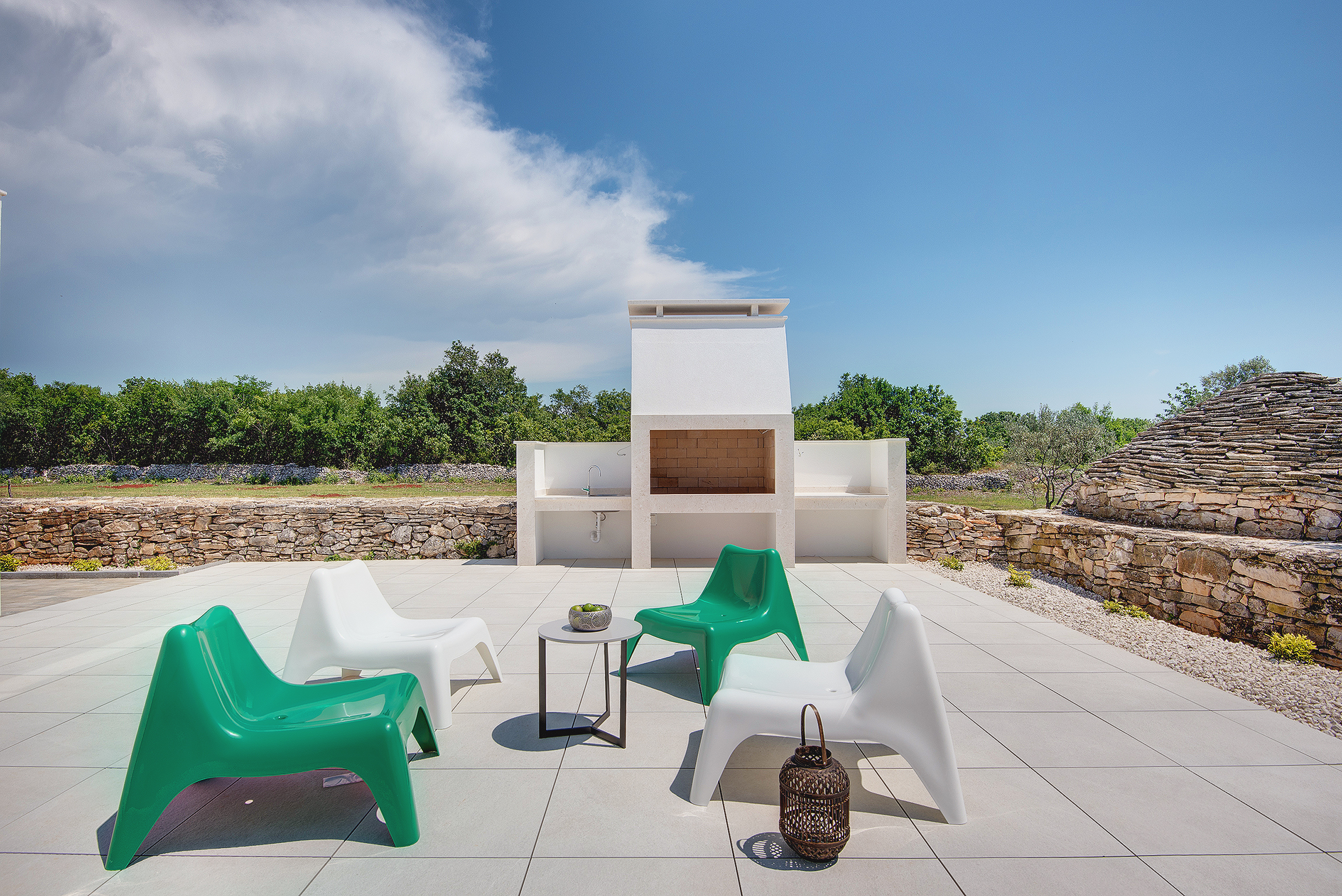 Villa con piscina all'aperto, sauna finlandese e jacuzzi