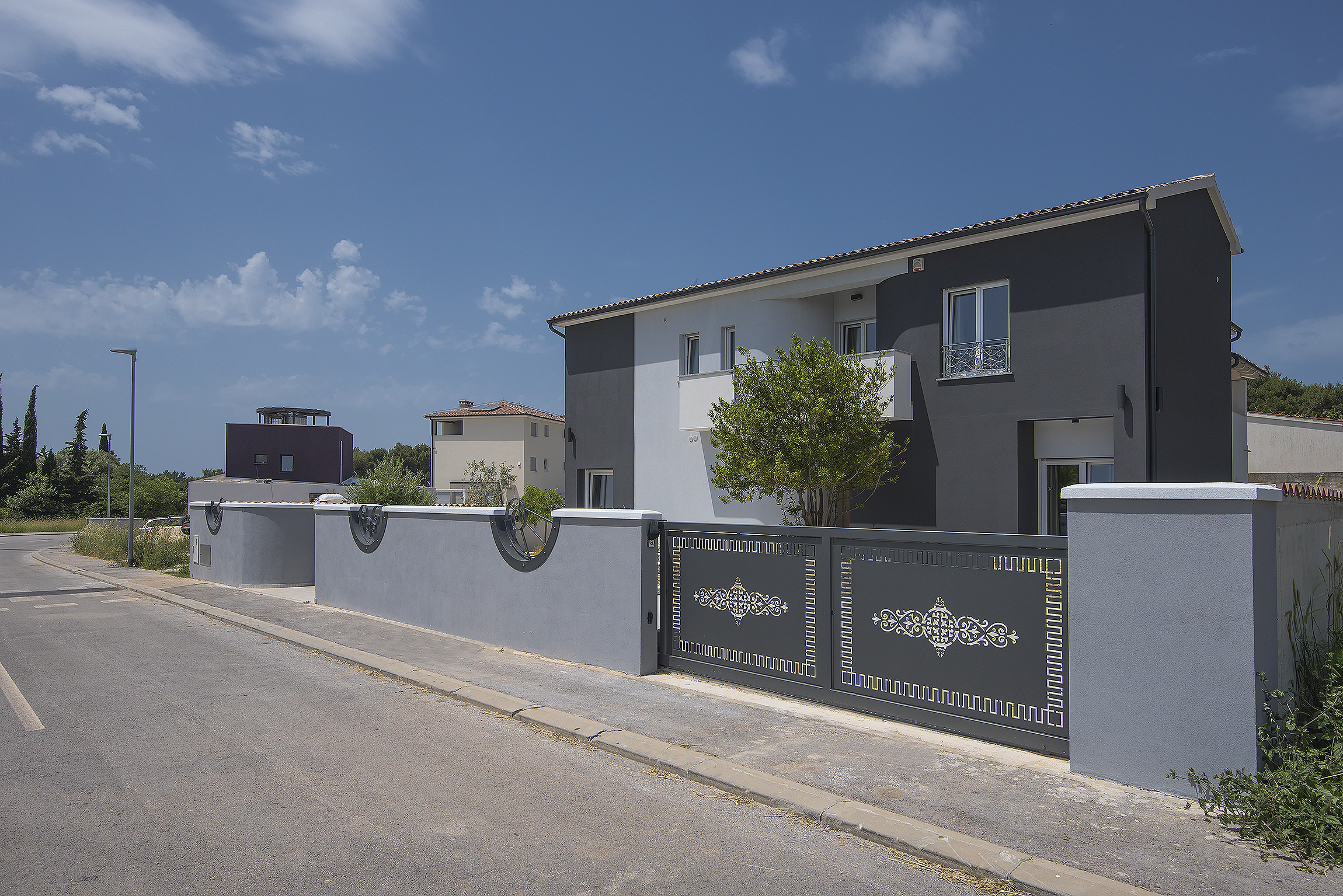 Villa mit beheizt Pool und Crossfit-Halle in Premantura