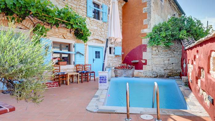Incantevole villa con piscina nel cuore dell'Istria per 4 persone, 2