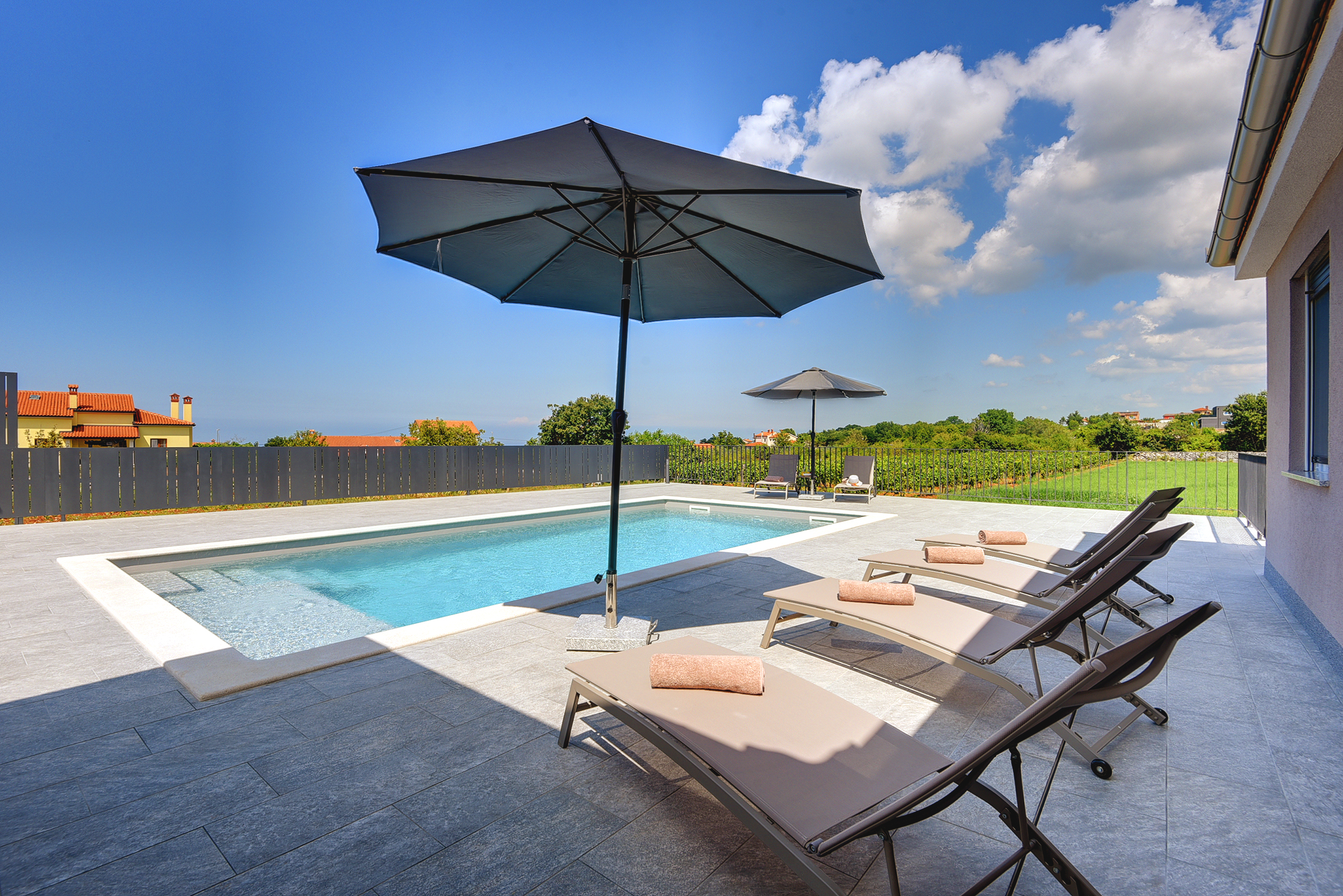 Villa di nuova costruzione per sei persone,piscina privata,WiFi