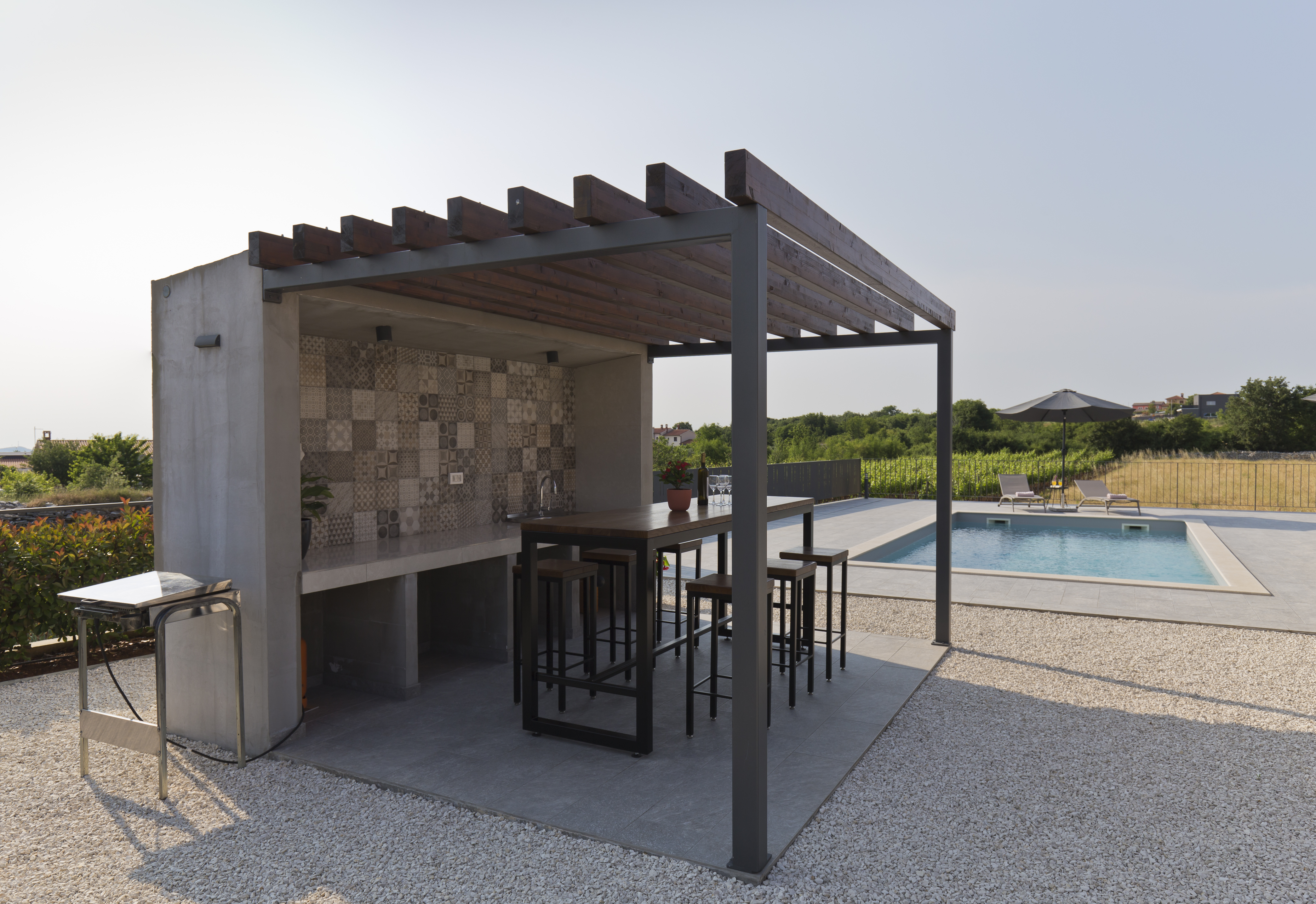 Villa di nuova costruzione per sei persone,piscina privata,WiFi