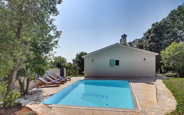 Lovely villa with pool, surrounded by greenery, for 12 persons