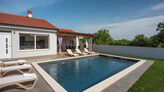 Holiday house in Valbandon with private pool, 6