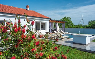 Ferienhaus in Valbandon mit privatem Pool