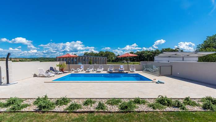 Bellissima villa con piscina privata e cucina all'aperto, 11