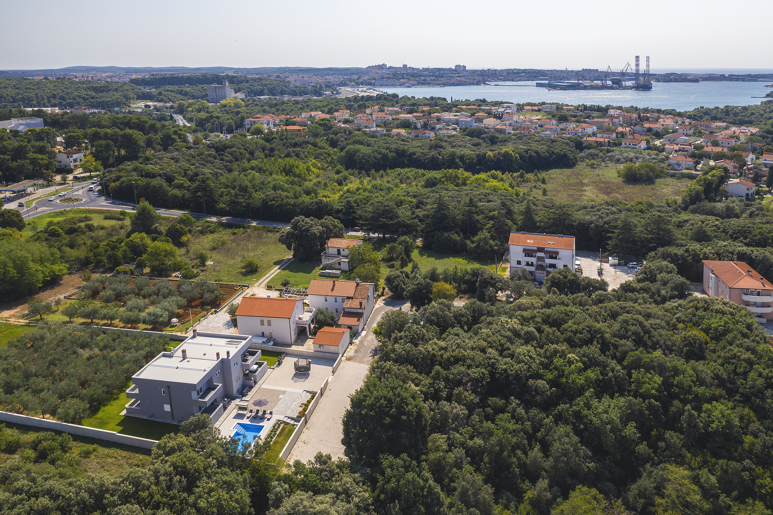 Schöne Villa in Pula mit 7 Schlafzimmern und einem privaten Pool