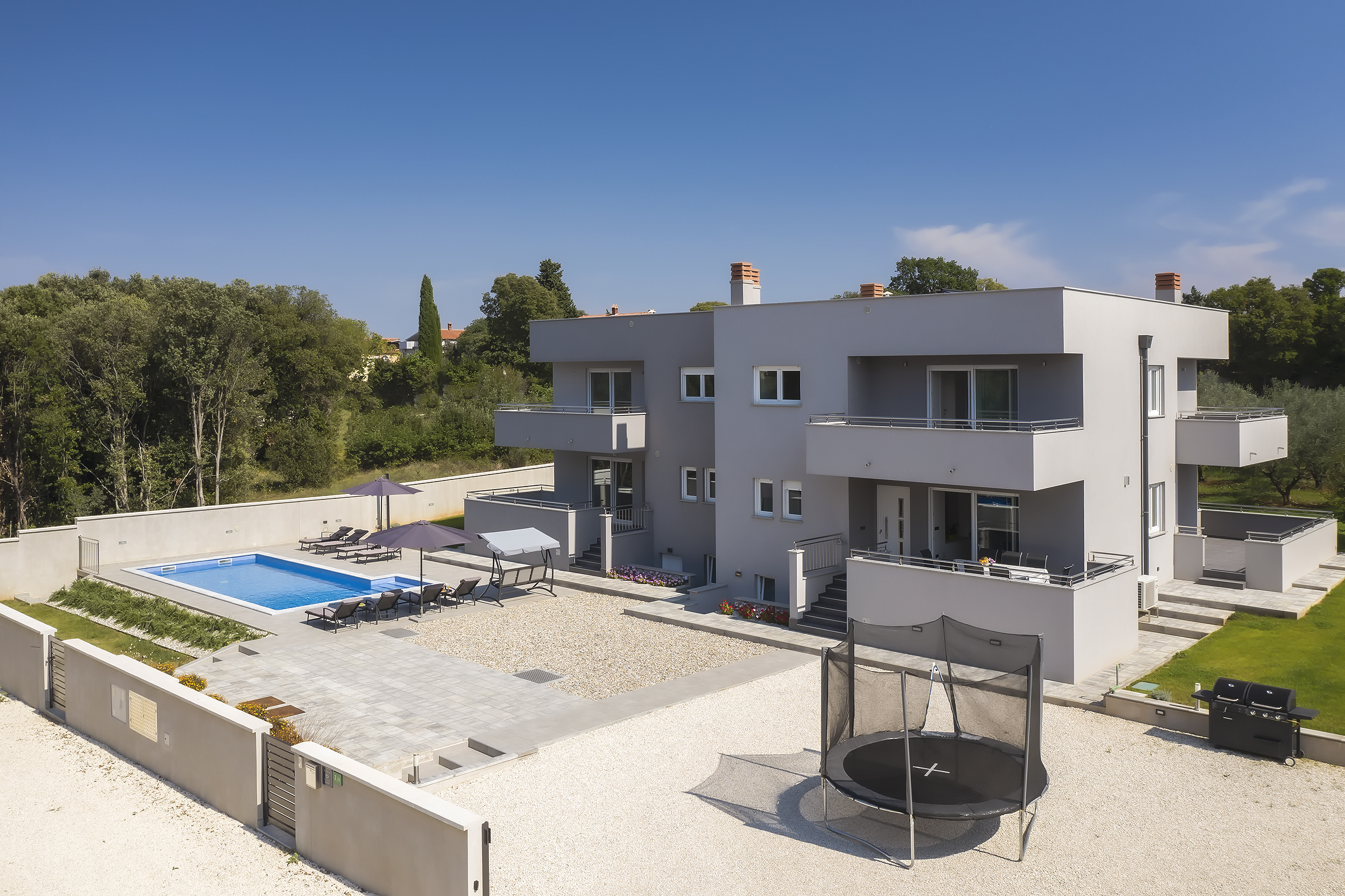 Schöne Villa in Pula mit 7 Schlafzimmern und einem privaten Pool