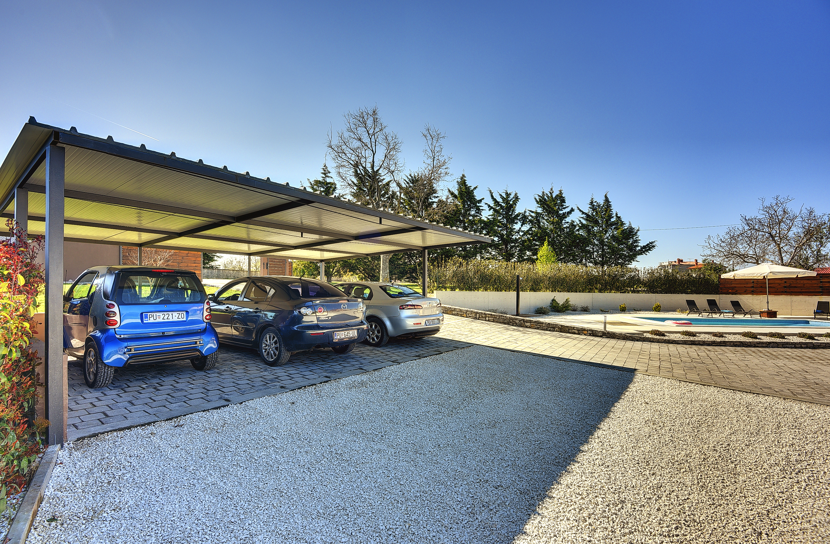 Villa mit privatem Pool und zwei Schlafzimmern, für fünf Personen