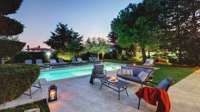 Villa a Pula con piscina privata e giardino, per 12 persone, 3