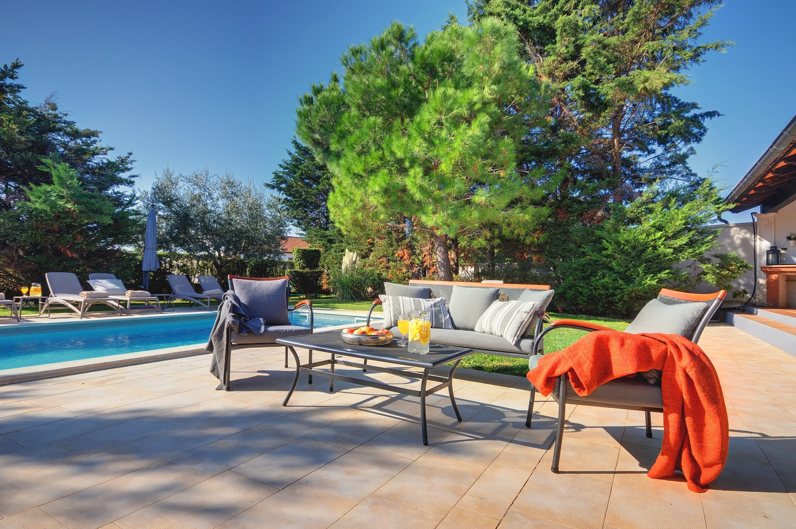 Villa a Pula con piscina privata e giardino, per 12 persone