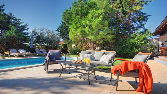 Villa a Pula con piscina privata e giardino, per 12 persone, 7