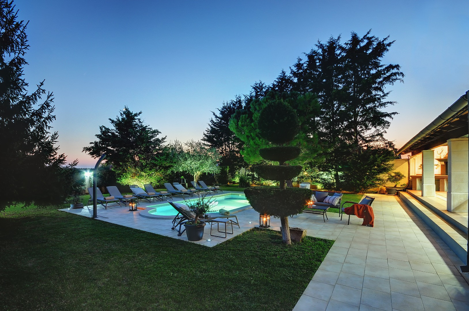 Villa a Pula con piscina privata e giardino, per 12 persone