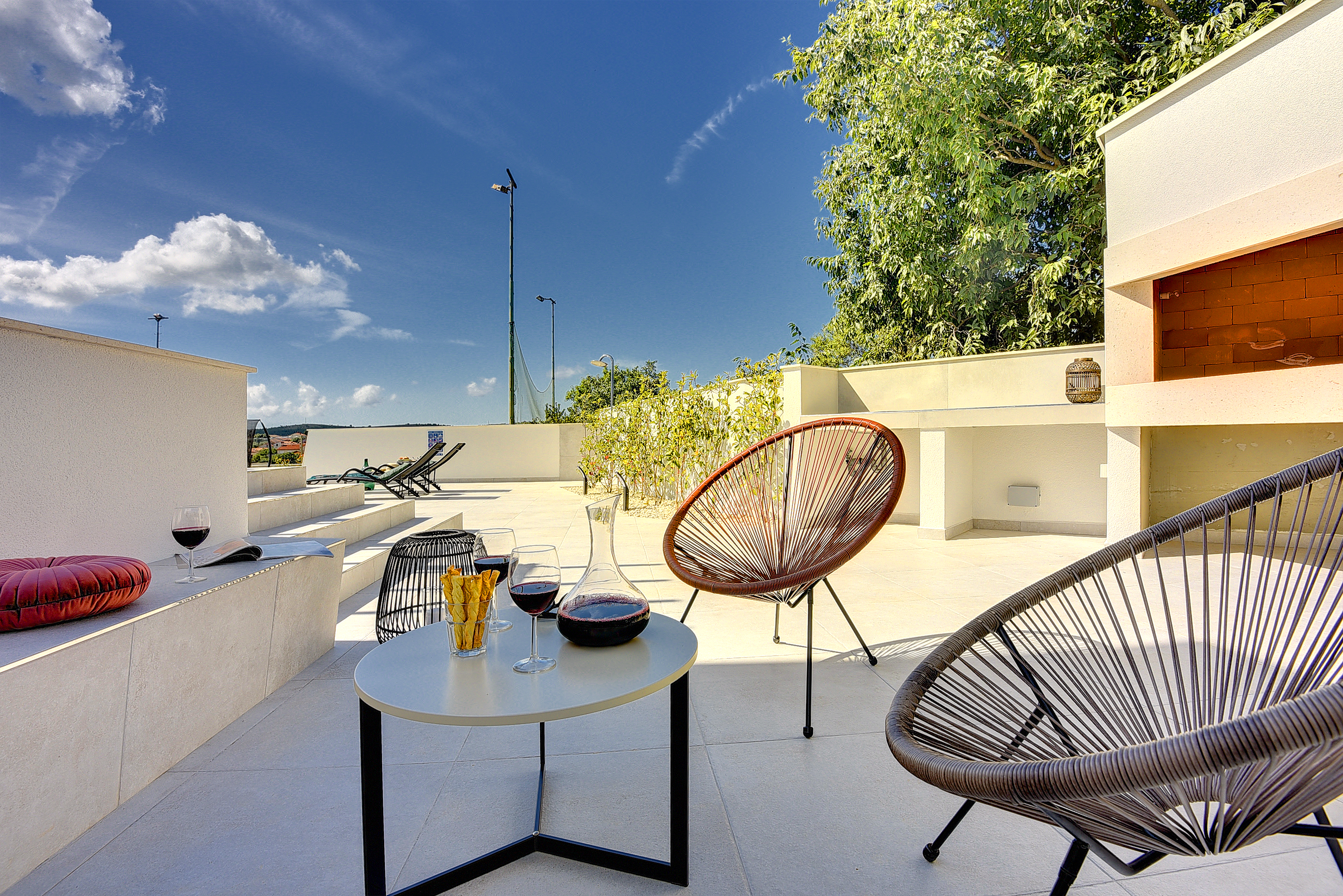 Moderne Villa in Pomer mit privatem Pool, für sieben Personen