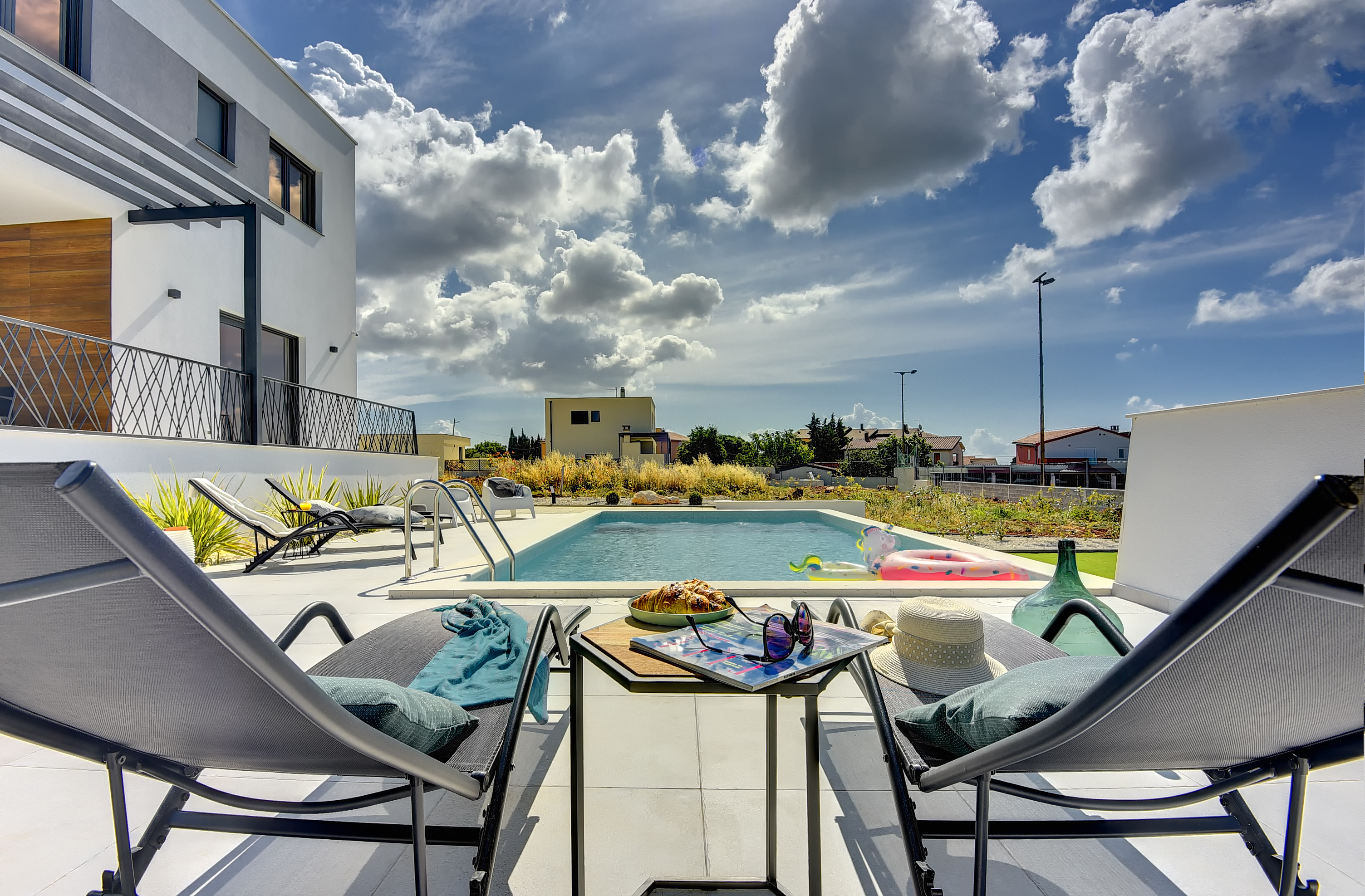 Moderne Villa in Pomer mit privatem Pool, für sieben Personen