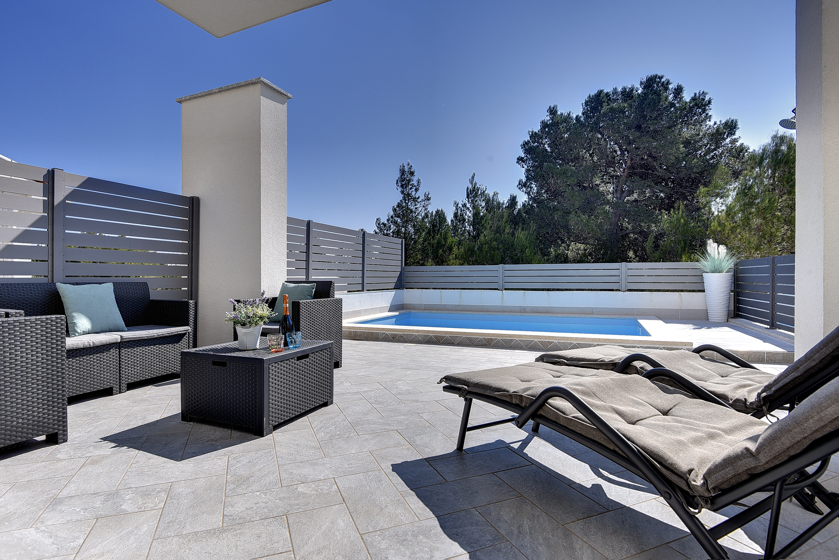 Bellissima villa con piscina a Ližnjan, con due camere da letto