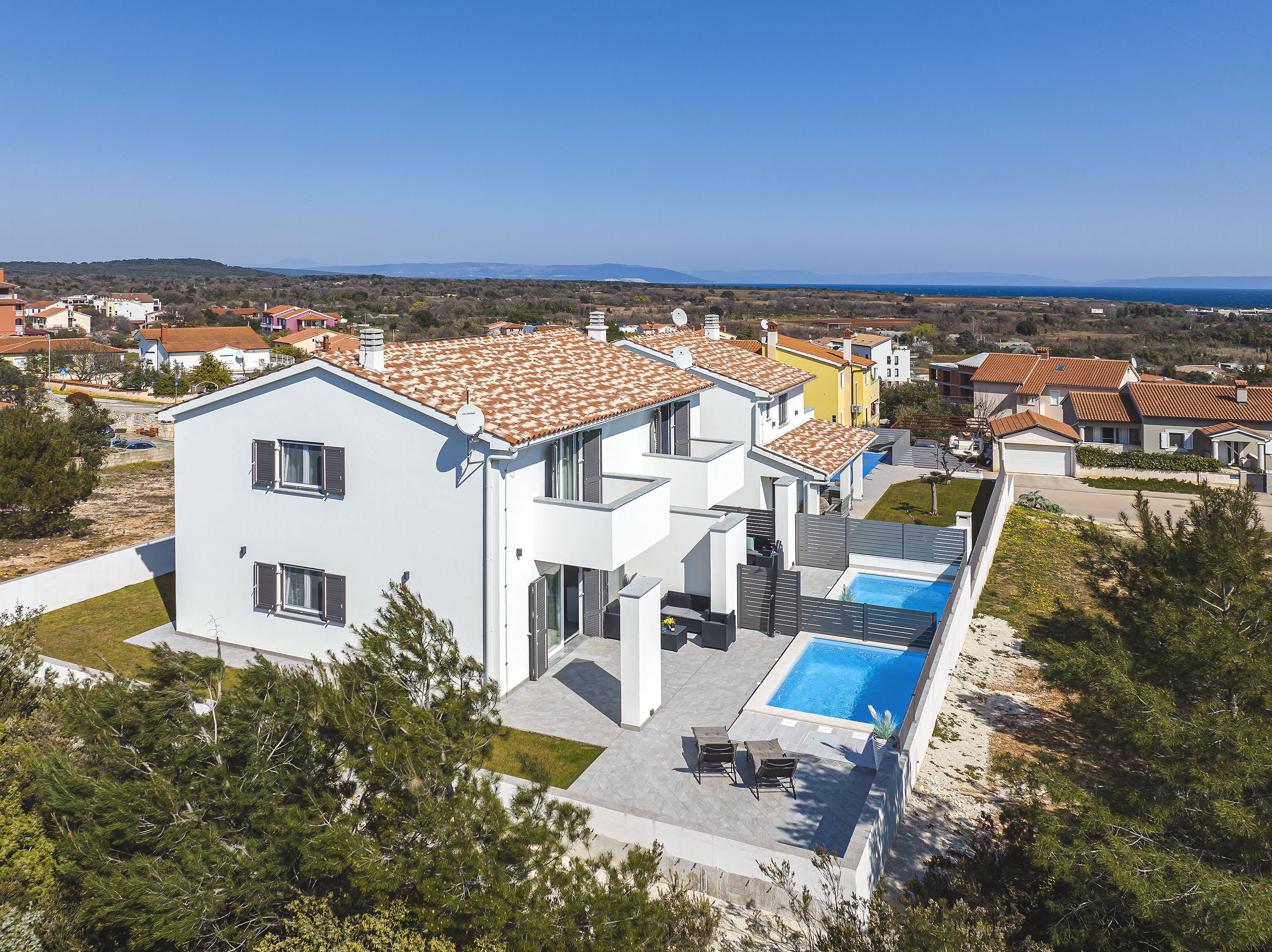 Bellissima villa con piscina a Ližnjan, con due camere da letto