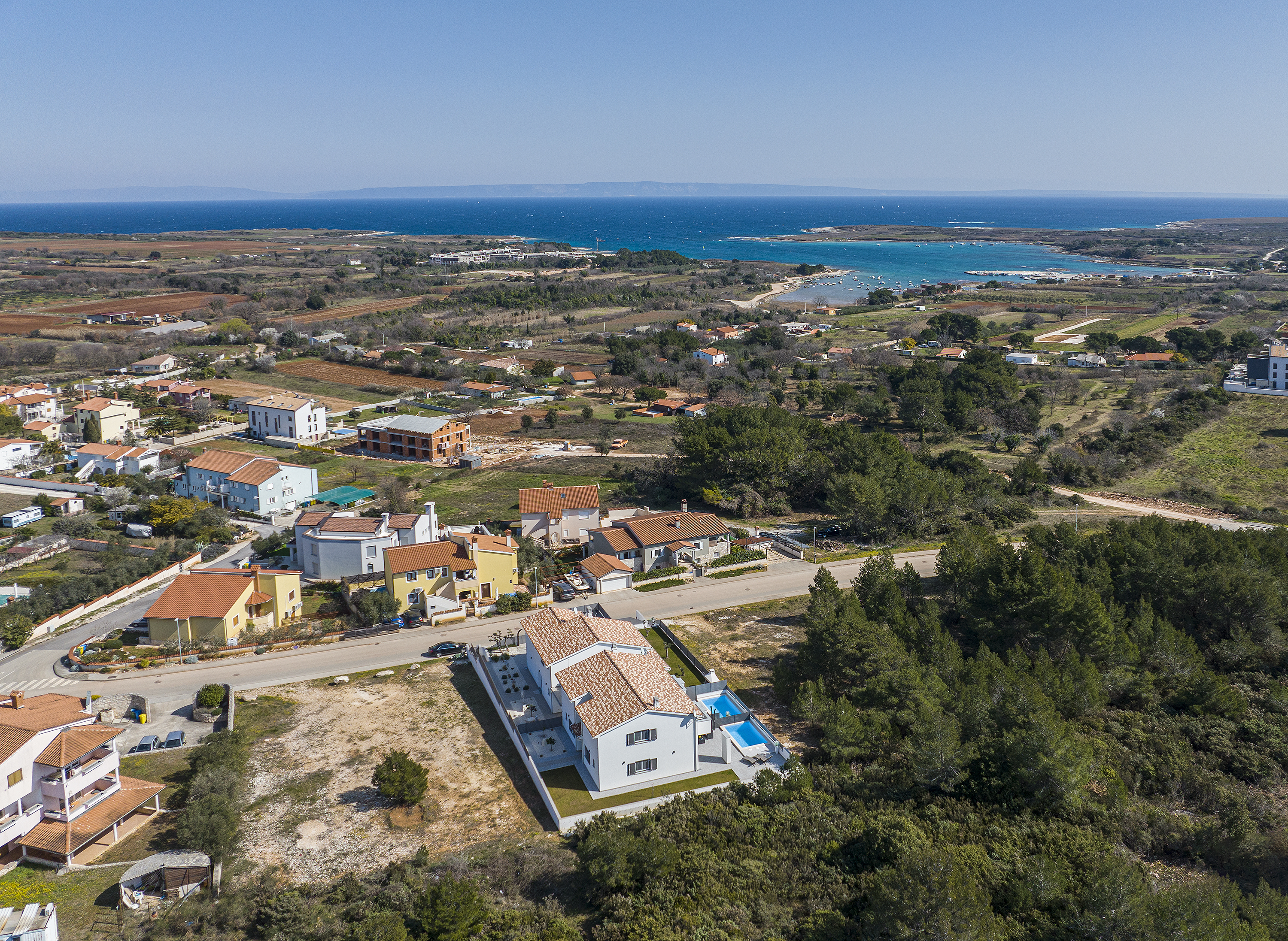 Bellissima villa con piscina a Ližnjan, con due camere da letto
