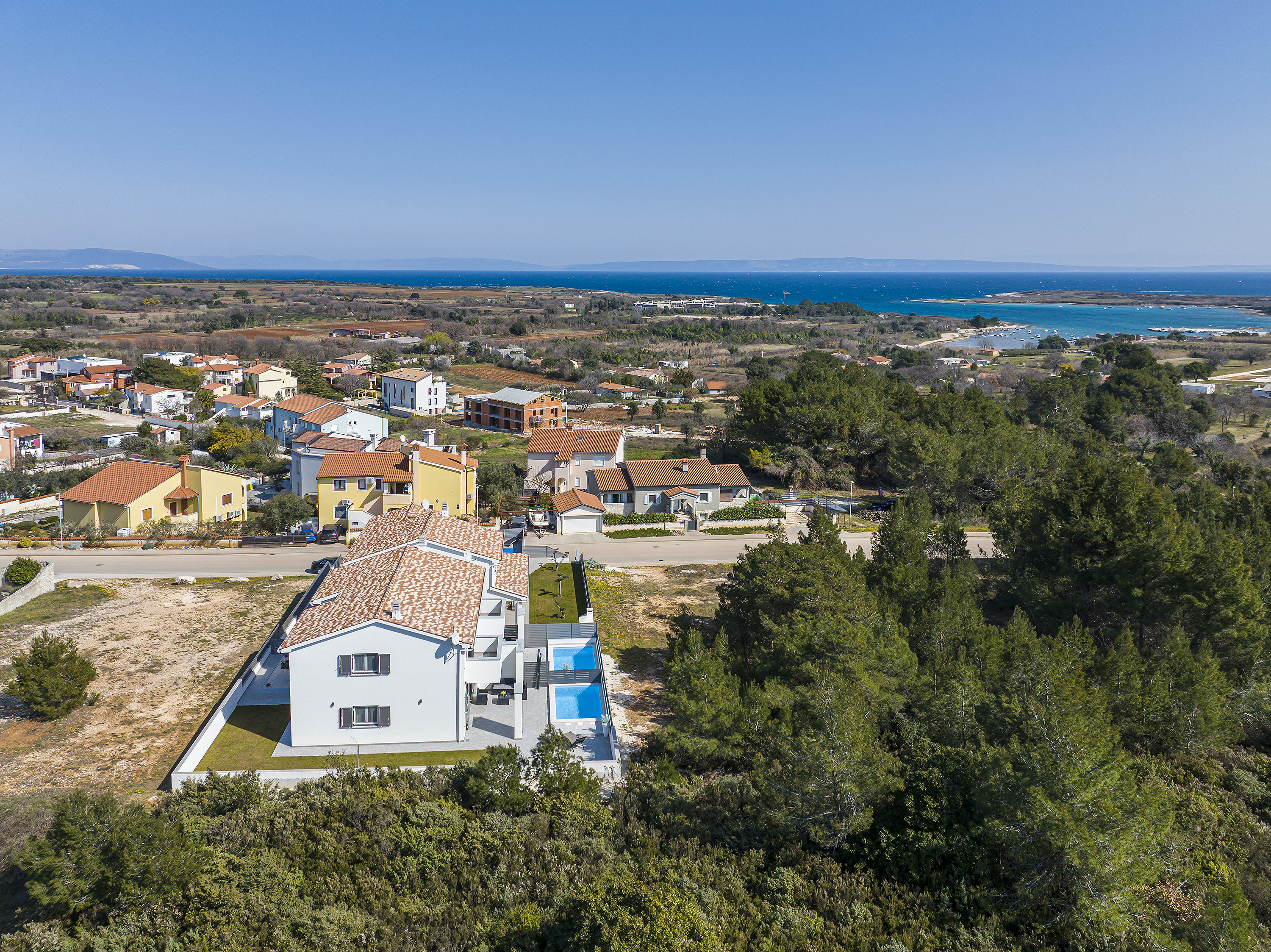 Bellissima villa con piscina a Ližnjan, con due camere da letto