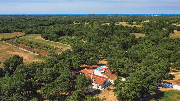 Villa mit privatem Pool für 4 Personen und großzügigem Grundstück, 13