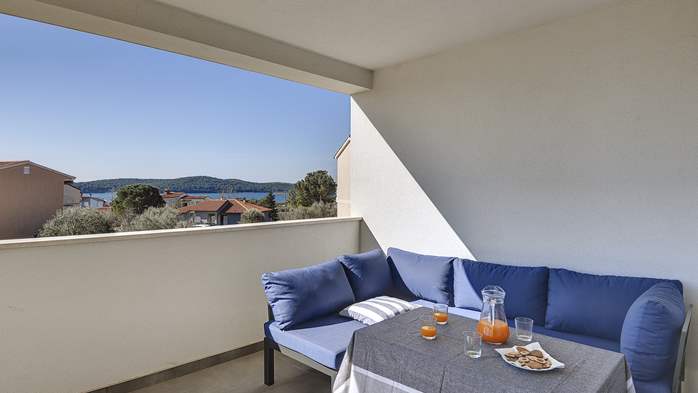 Moderna zgrada nudi smještaj u Medulinu s pogledom na more, 14