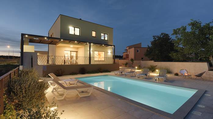 Wunderschöne Villa Helios in Pomer mit privatem Pool, 5