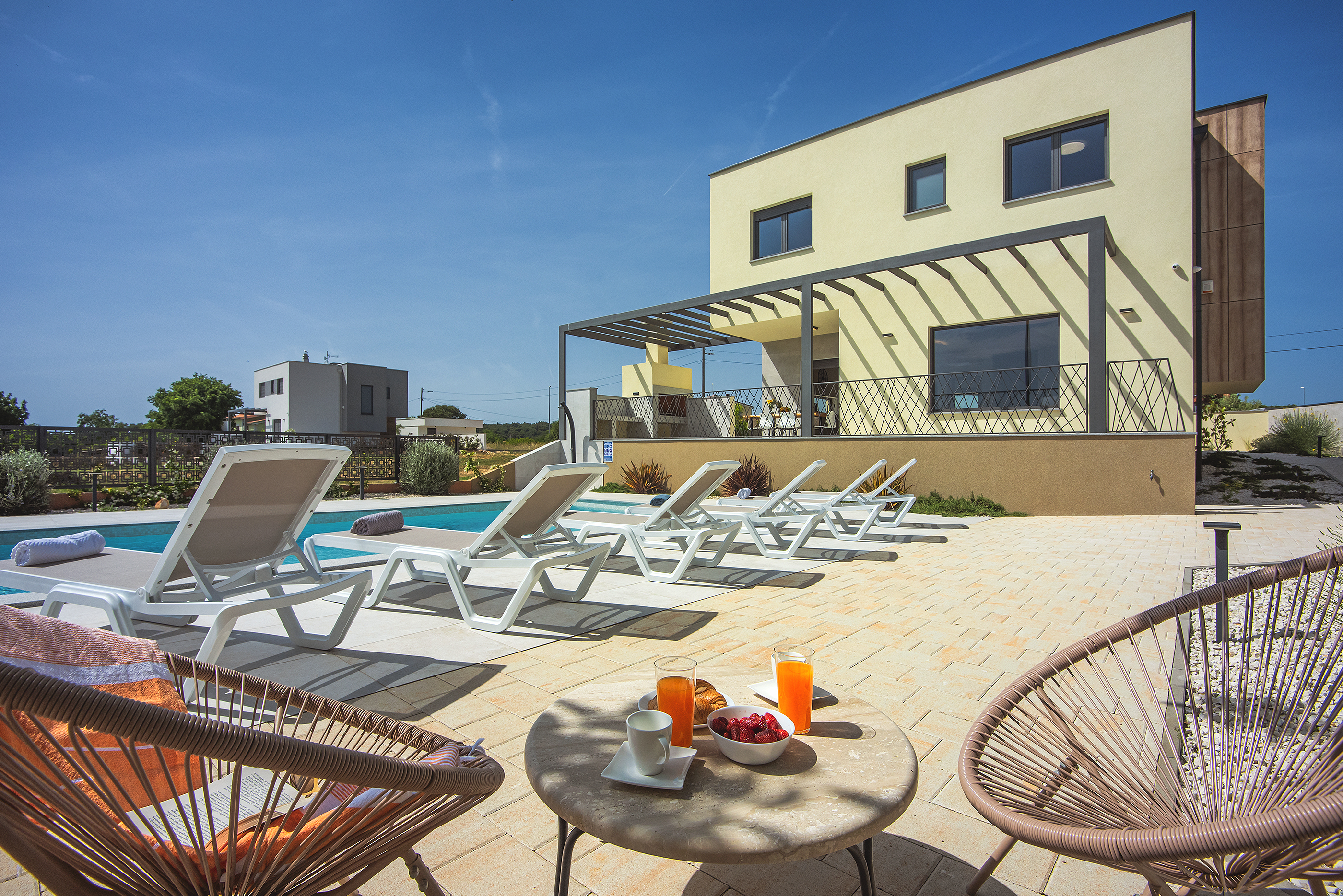 Wunderschöne Villa Helios in Pomer mit privatem Pool