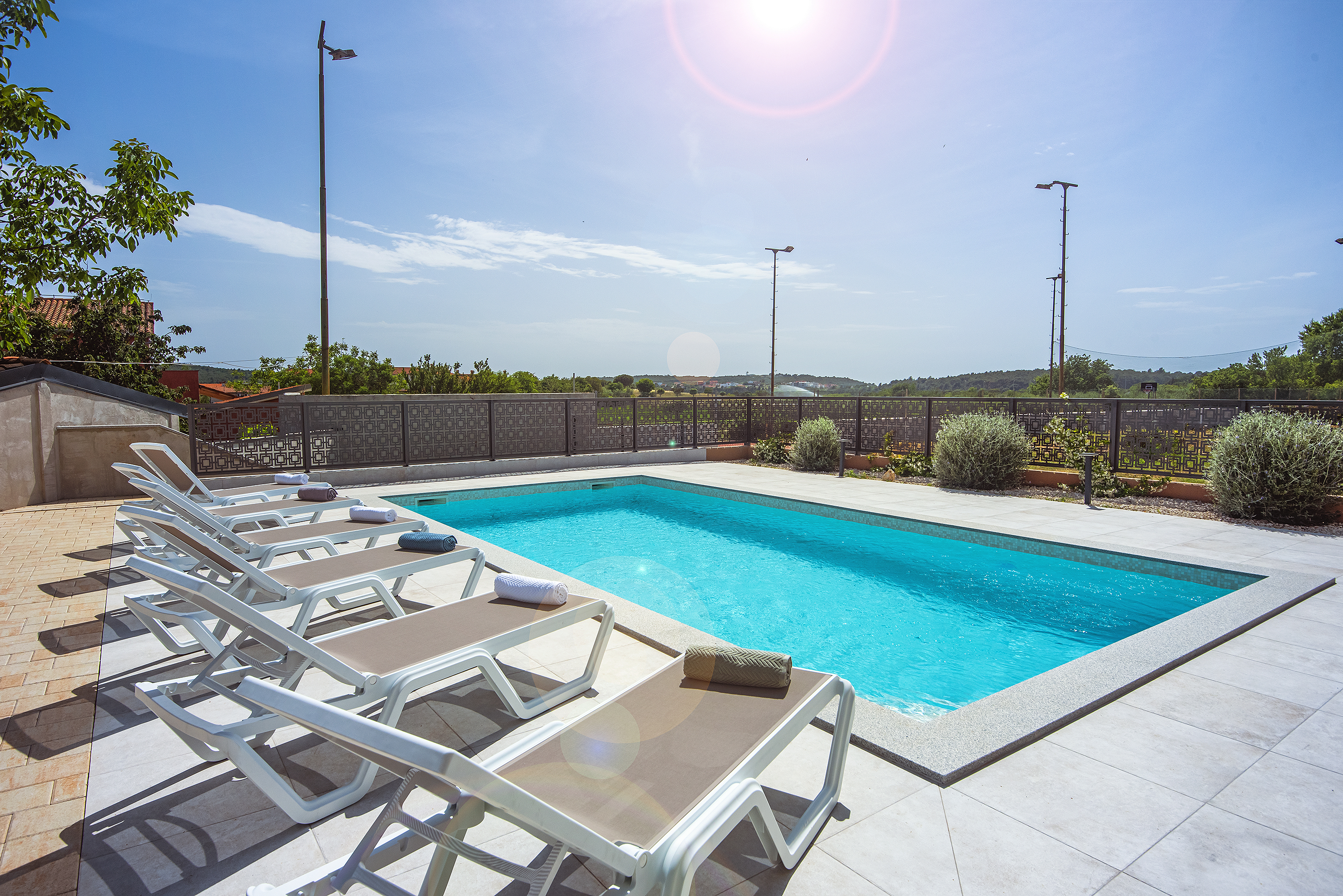 Wunderschöne Villa Helios in Pomer mit privatem Pool