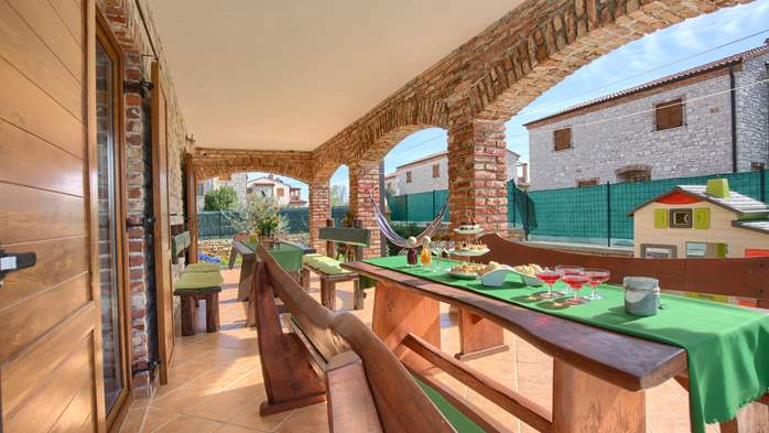 Traditional villa with private pool and kids playground, 6